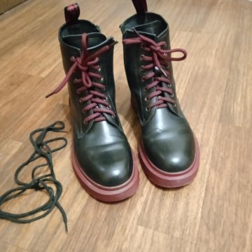 Ботинки демисезонные утеплённые