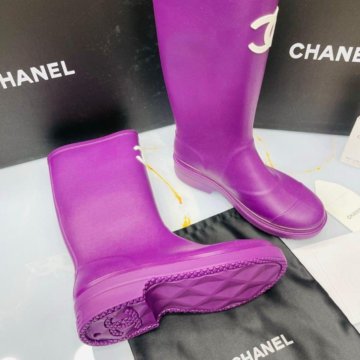 Сапоги Crocs????CHANEL