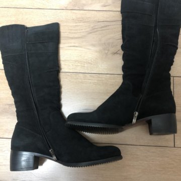 Сапоги замшевые 40 размер