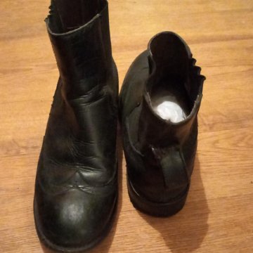 Ботинки, туфли кожа