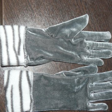 Перчатки теплые под бархат