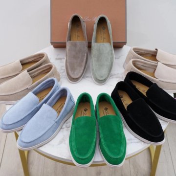 Натуральные лоферы Loro Piana