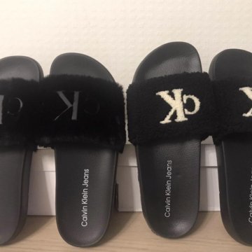 Щлепанцы , Calvin Klein, новые, 9