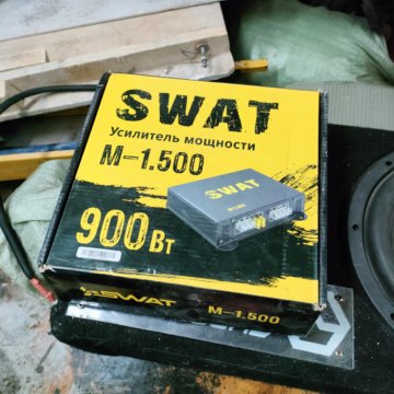 Сабвуфер урал молот с усилителем swat 1.500