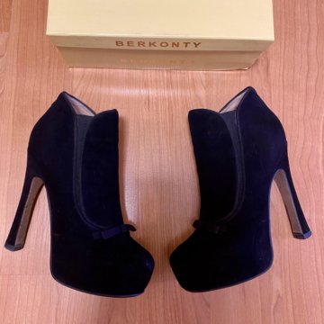 Ботильоны женские замшевые Berkonty