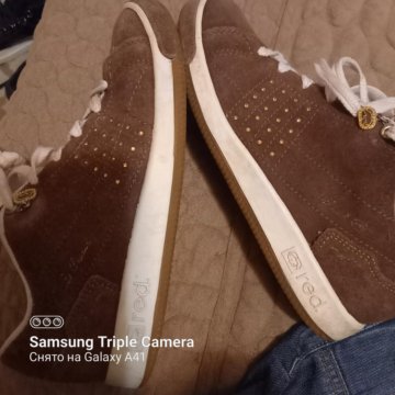 Кроссовки женские 37р Кожа/замша