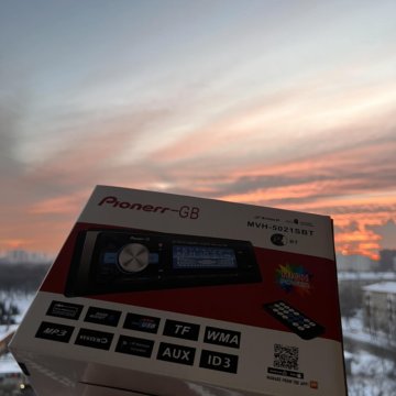 Автомагнитола с блютусом, aux, usb