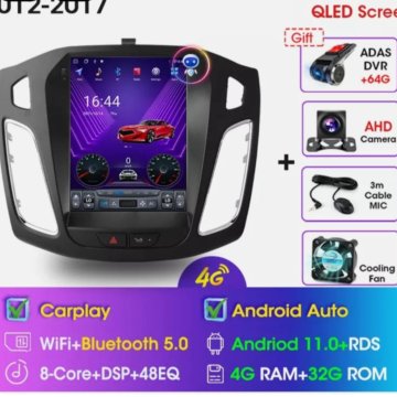 Магнитола ford focus 3 4/32 gb на Android 11