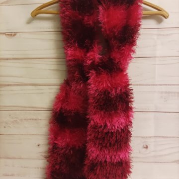 Шарф из травки