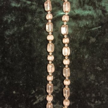 Колье горный хрусталь