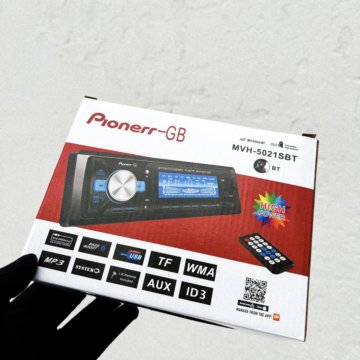 Магнитола с Bluetooth,USB,AUX Pioneer