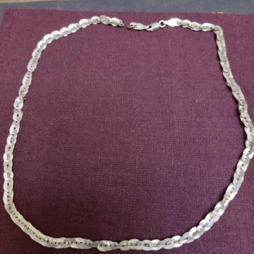 Цепочка красивая серебро есть проба