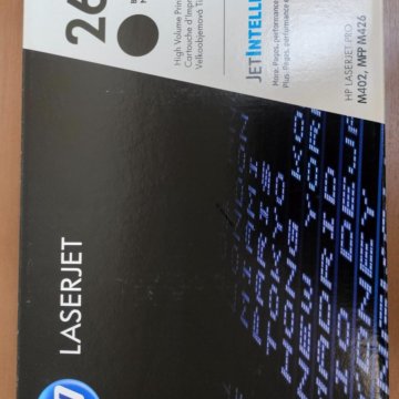 Черный картридж HP CF226x 26x