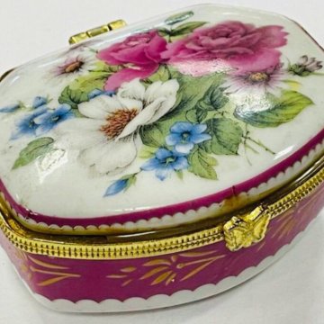 для украшений Шкатулка фарфор 1930-е г. Франция