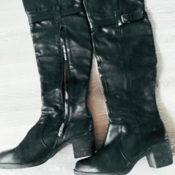 Сапоги ботфорты