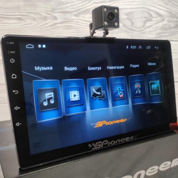 Магнитола 9 дюймов Android 11 4/64Gb с камерой