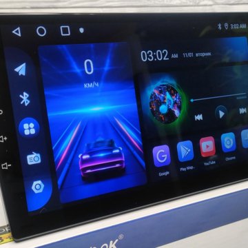Магнитола 9 дюймов 3/32Gb Android 13 CarPlay