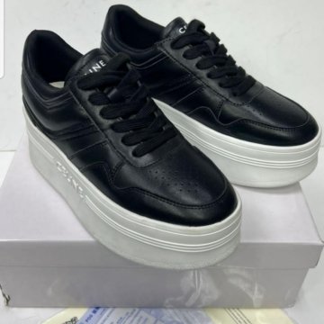 Кеды на толстой подошве Celine