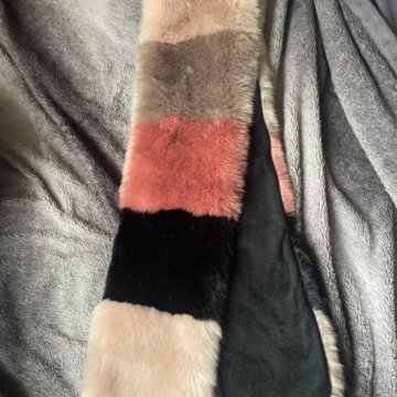 Меховой шарф