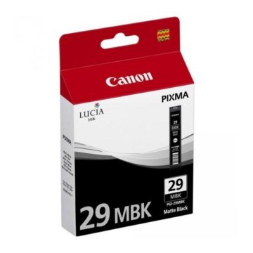 4868B001, Картридж Canon PGI-29 MBK Струйный Матов