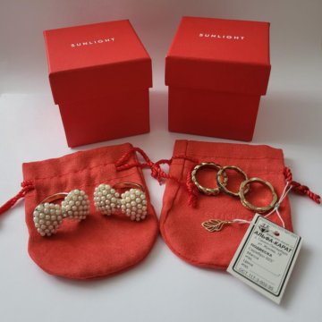 Новые кольца 17,5-18 и подвеска