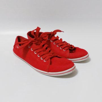 Кеды текстильные женские 39 красные