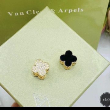 Серьги двусторонние