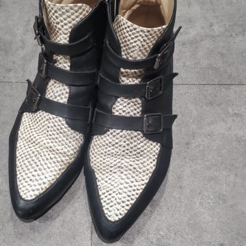 Jimmy choo ботинки/ботильоны (питон)