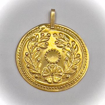  Подвеска золотая