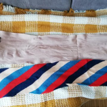 Шарф фирменный шерсть и кашемир