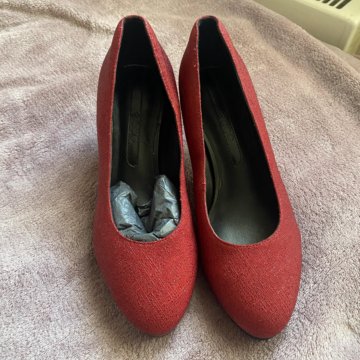 Туфли Ecco красный