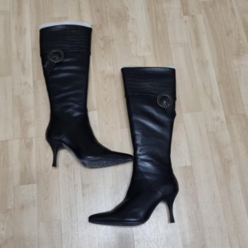 Сапоги Эконика натуральная кожа