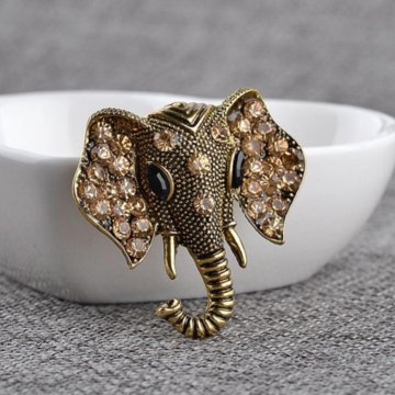 Брошь Слон