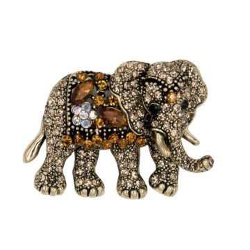 Брошь Индийский слон