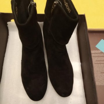 Сапоги женские замша натуральная 37
