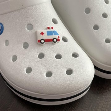 Белые Crocs 38-39