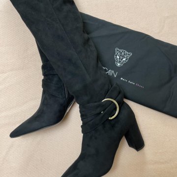 Ботфорты замшевые Marc Cain (38-38,5)