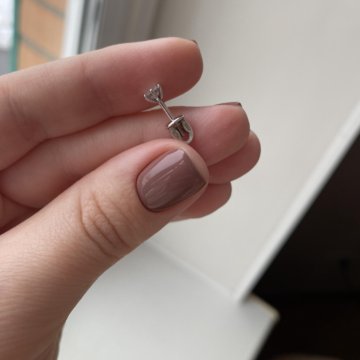 Пусета Sunlight белое золото