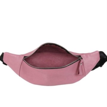 Поясная сумка натуральная кожа