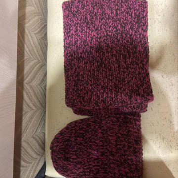 шапка +шарф