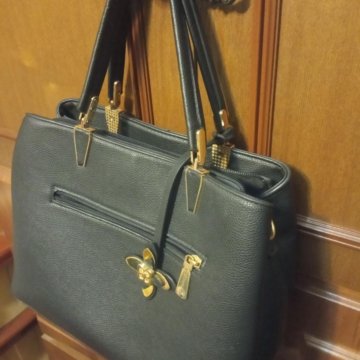 Сумка дамская черная