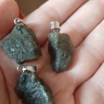 Кулоны из нат.лабрадорита