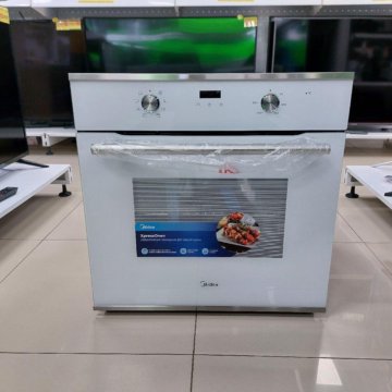 Электрический духовой шкаф midea mo57105gw