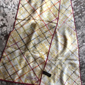 Шарф шелковый