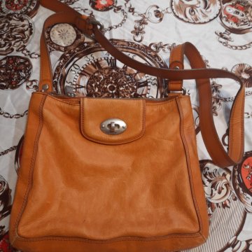 Сумка кожаная FOSSIL