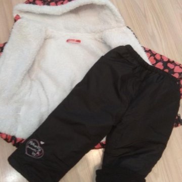 Утеплённый демисезонный костюм