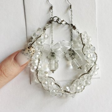 Набор серьги браслет