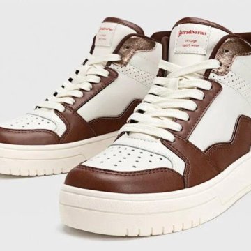 Stradivarius высокие кеды