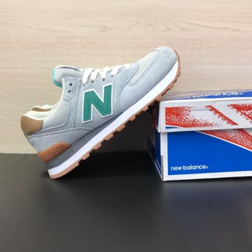 Кроссовки New Balance 574 голубые женские
