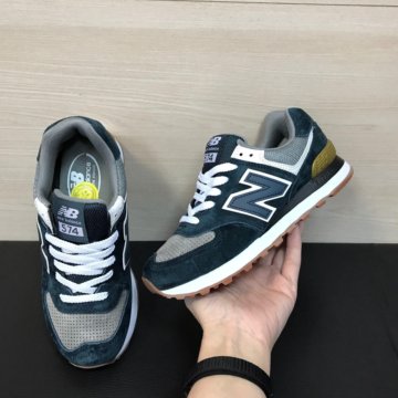 Кроссовки New Balance 574 зеленые